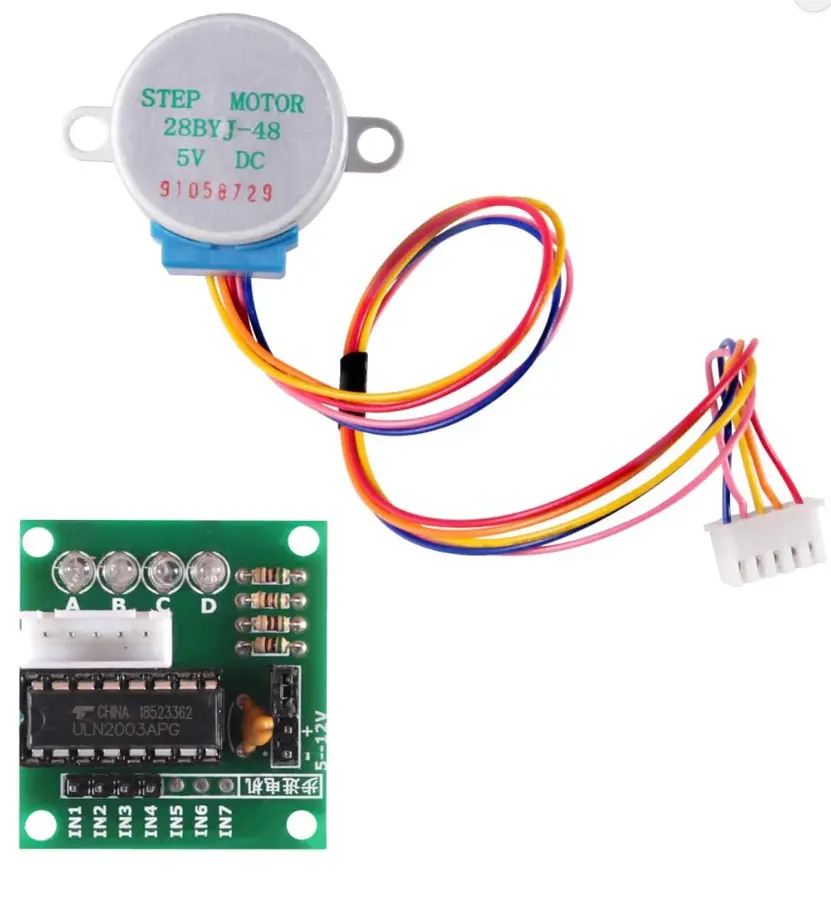 6 PCS 28BYJ-48 ULN2003 5V Stepper Motor + ULN2003 Driver Board
